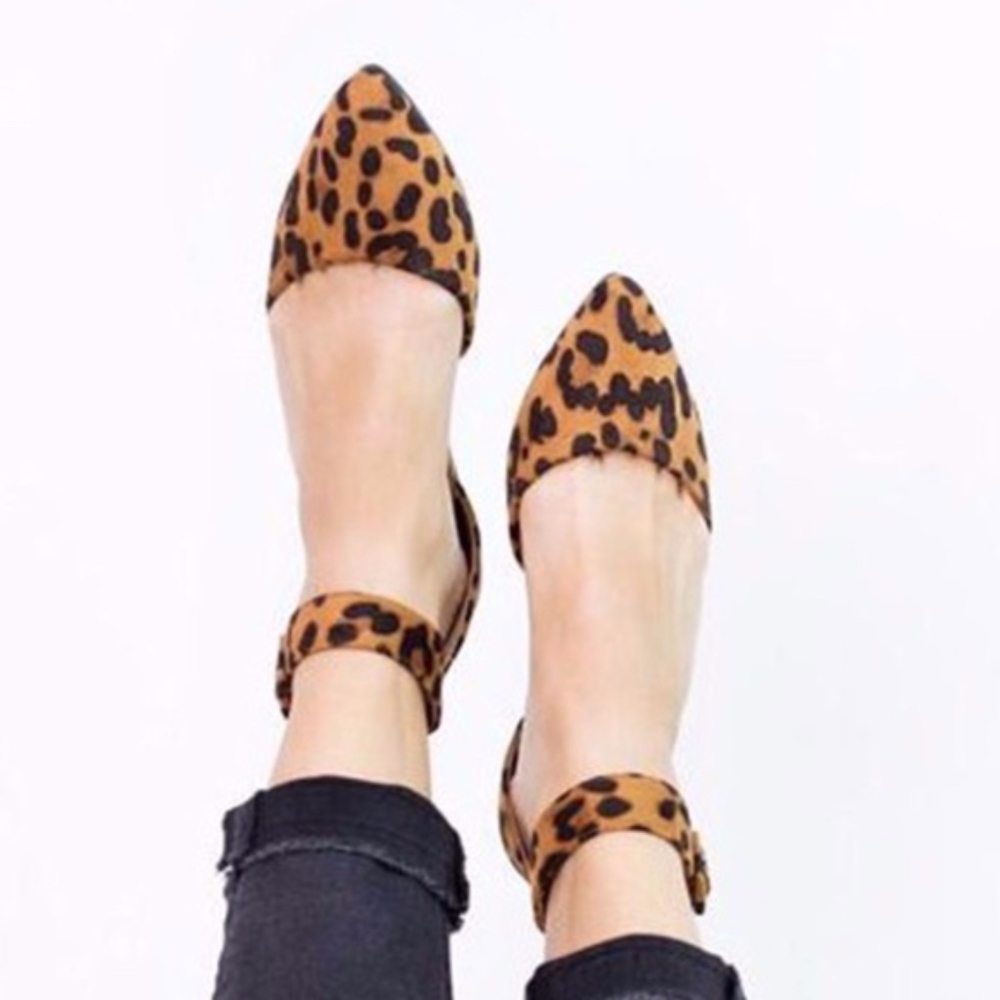 Ankle Wrap Flats - Picture 1 of 2